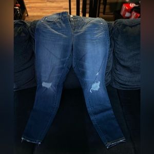 Torrid Distressed Skinny Jeans size 18R